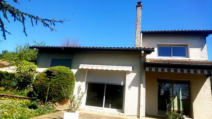 rénovation d'une maison à montrottier